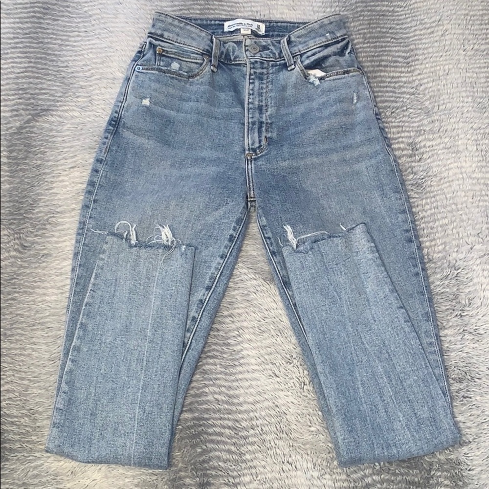 Abercrombie and Fitch Curve Love High Rise Jeans